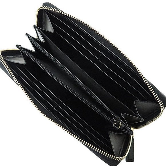 Gucci Zip Around Leather Wallet with Metallic Logo - Picture 5 of 8